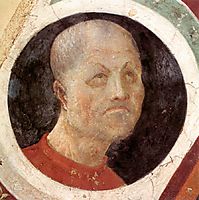 Roundel with Head, c.1435, uccello