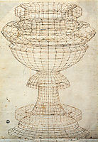 Vase in perspective, uccello