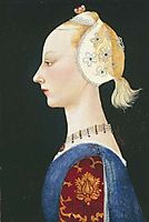 A Young Lady of Fashion, 1464, uccello