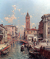 Rio Santa Barnaba, Venice, unterberger