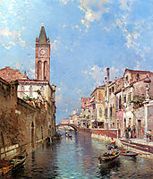 Rio Santa Barnaba, Venice, unterberger