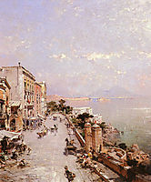 A View of Posilippo, Naples, unterberger