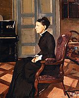 The Artist`s Mother, 1884, vallotton
