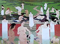 The Bath, Summer Evening, 1892, vallotton