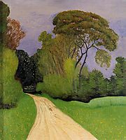 The Entrance to the Villa Beaulieu in Honfleur (also known as Before the Storm), 1916, vallotton