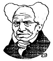German philosopher Arthur Schopenhauer, 1896, vallotton