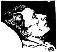 Italian poet and philosopher Giacomo Leopardi, 1895, vallotton