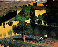 Landscape in Cagnes, 1923, vallotton