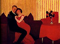 The Lie, 1898, vallotton