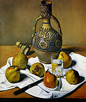 Moroccan jug and pears, 1924, vallotton