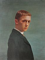 My portrait, 1885, vallotton