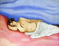 Nude in Bed, 1913, vallotton