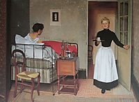 The Patient, 1892, vallotton