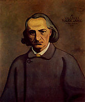 Portrait of Baudelaire, 1902, vallotton