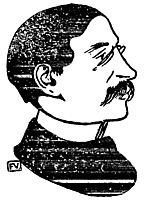 Portrait of French politician Léon Blum , 1900, vallotton