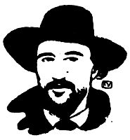 Portrait of French writer André Gide , 1898, vallotton