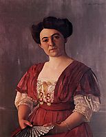 Portrait of Madame Hasen, 1908, vallotton