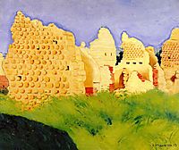 Ruins at Souain, Sunset, 1917, vallotton