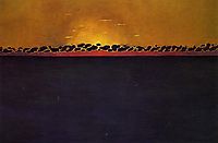 Sunset, Gray Blue High Tide, 1911, vallotton