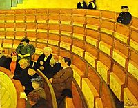 The Third Gallery at The Theatre, 1894, vallotton