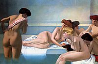 The Turkish bath, 1907, vallotton