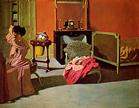 Woman being capped, 1900, vallotton