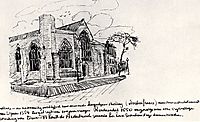 Austin Friars Church, London, c.1874, vangogh
