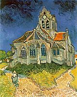 The Church at Auvers-sur-Oise, 1890 (jun), vangogh