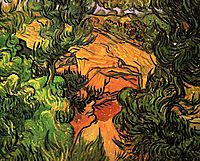 Entrance to a Quarry, 1889, vangogh