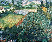 Field with Poppies, 1889, vangogh