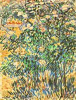 Flowering Shrubs, 1889, vangogh