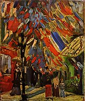 The Fourteenth of July Celebration in Paris, 1886, vangogh