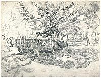 Garden of the Asylum, 1889, vangogh