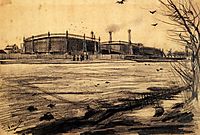 Gasworks, 1882, vangogh