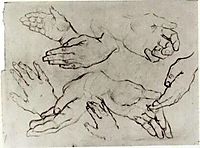 Hands , 1885, vangogh