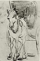 Horse and Carriage, 1890, vangogh