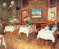 Interior of a Restaurant, 1887, vangogh