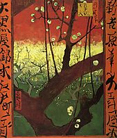 Japonaiserie (after Hiroshige), 1887, vangogh