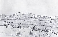 La Crau, 1888, vangogh