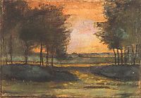 The Landscape in Drenthe, 1883, vangogh