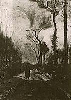 Lane in Autumn, 1884, vangogh