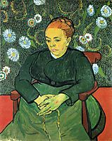 Madame Roulin Rocking the Cradle (A lullaby), 1889, vangogh