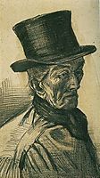 Man with Top Hat, 1882, vangogh