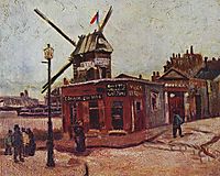 The Moulin de la Galette, 1886, vangogh