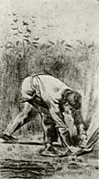 Mower after Millet, 1881, vangogh