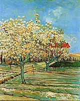 Orchard in Blossom , 1888, vangogh