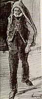 Orphan Man with Pickax on his Shoulder, 1883, vangogh