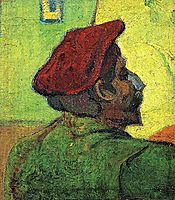 Paul Gauguin (Man in a Red Beret), 1888, vangogh
