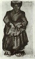 Peasant Woman, 1885, vangogh