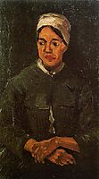 Peasant Woman, Seated, 1885, vangogh